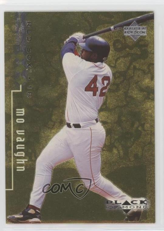 1999 Upper Deck Black Diamond Triple Diamond 580/1500 Mo Vaughn #16 hg6