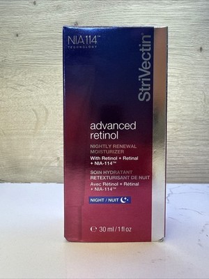 StriVectin Advanced Retinol Nightly Renewal Moisturizer 1 oz Anti Aging