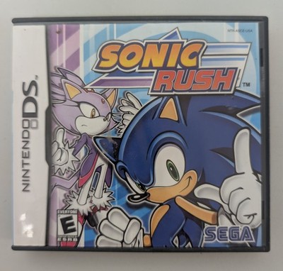 Nintendo DS Sonic Rush Case & Manual Only