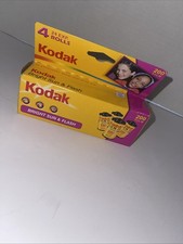 NIB Kodak Gold 35mm 200 Speed 24 Exposure Print Film Ex 2003 4pack Box 96exp