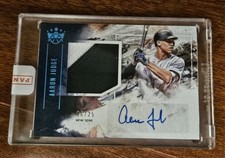 Aaron judge 2019 diamond kings jumbo patch auto blue #6/25 SSP!🔥🔥3x AL MVP🔥🔥
