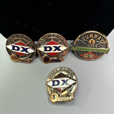 Vintage Oil Awards Sunray DX Pin Safe Driver Award for 1 2 3 & 4 Years Sonoco