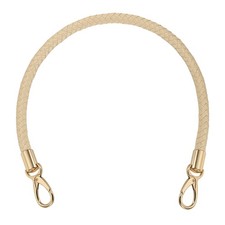 1 Pcs Braided Purse Strap, 21.6 Inch for Handbag Tote Making  Apricot Beige 