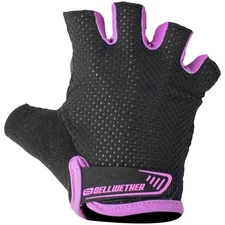 Bellwether Gel Supreme Women's Gloves - Purple - Short Finger - Large 923302344