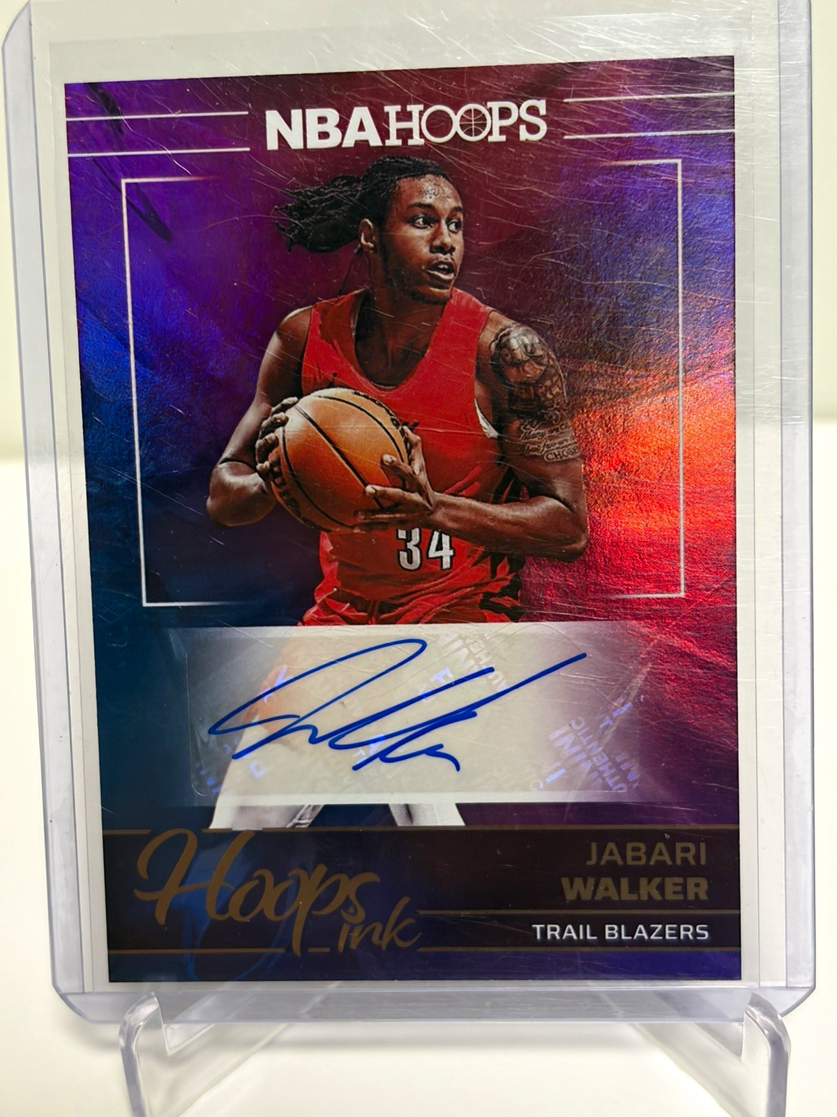 Jabari Walker #25 2022 Panini Immaculate Collection Collegiate Basketball Rookie Patch Autographs