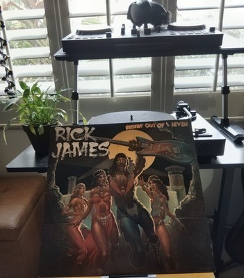 Rick James Bustin' Out of L Seven LP Vinyl 12'' Gordy Funk R&B Soul