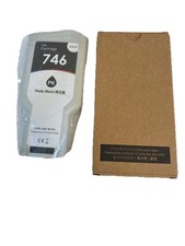 746 Photo Black Ink Cartridge 300-ml P2V82A Replacement for 746 DesignJet Z...