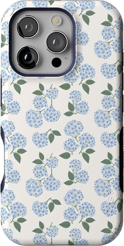 Coque Casetify Compact Pour IPhone 14 Pro – Nantucket Bleu Hortensias