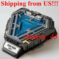 US Stock!!! 1/1 Reactor Base Stand LED Bracket for Iron Man MK50/MK5/MK7 Helmet