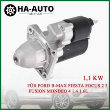 Motorino Avviamento Starter per Ford B-Max Fiesta Focus 2 3 Fusion Mondeo 4 1.4 1.6L 1.1 KW