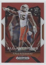 2021 Panini Prizm Draft Picks All-American Red 267/299 Greg Rousseau #200 0k2i