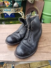 vintage army hobnail boots used size 8