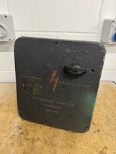 colchester student Round Head Mk1 Electrical Panel