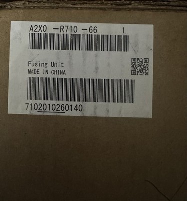 OEM Konica Minolta Fusing Unit C754 C654 C754e C654e A2X0R71066
