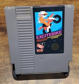 Nintendo Excitebike - Classic Racing NES Cartridge w/ Sleeve Retro Gaming