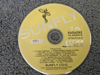 Sunfly Karaoke Cdg Tom Jones