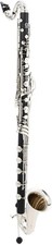 Backun Alpha Bass Clarinet - Low C, Nickel-plated Keys