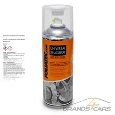 FOLIATEC LACKSTPAY 400ml UNIVERSAL 2K SPRÜHLACK SILBER METALLIC BREMSSATTELLACK 