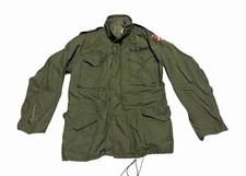 Vintage 60s M-65 Field Jacket Size Small Short Cold Weather Man OG-107 Vietnam