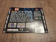 Backcover von GTA Grand Theft Auto Europe - PS1 - Sony PlayStation 1 , NUR Cover