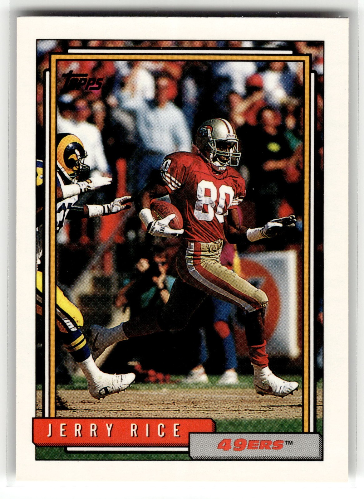 Jerry Rice 1992 Topps #665 San Francisco 49ers HOF