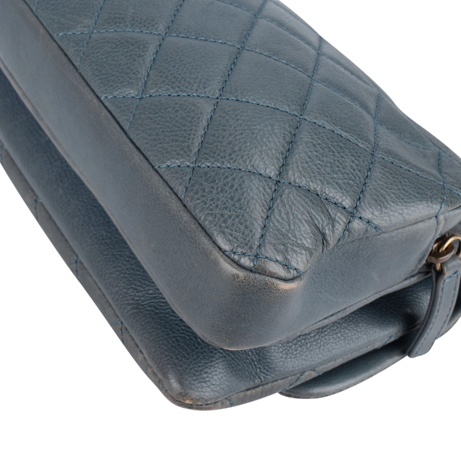 Chanel Quilted Leather Rectangular Single Flap Sh… - image 8