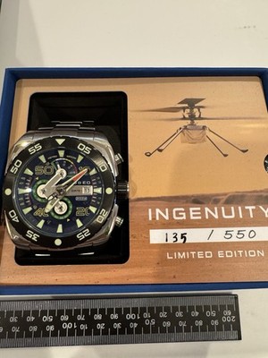 Nubeo Retrograde Ingenuity Limited Edition #135 Of 550-Working In Original Box