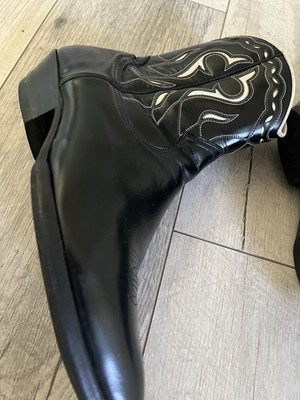 Saint Laurent SS15 “Psych Rock” western boots by Hedi Slimane | eBay