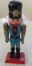 A Very Small (4 1/2") Christmas/Holiday Nutcracker! ***? VINTAGE***