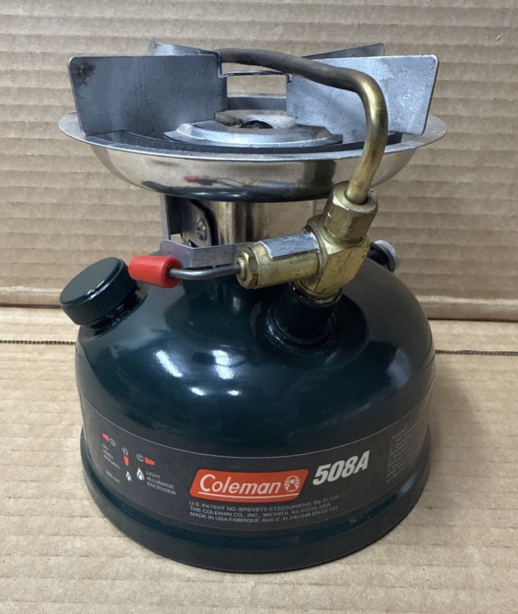 For Parts Or Repair!!! COLEMAN STOVE CO MODEL 508A SINGLE BURNER