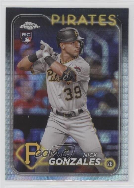 2024 Topps Chrome Prism Refractor Nick Gonzales #72 uk2