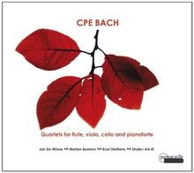 C.P.E. Bach: Quartette WQ 93-95 / Flötensonaten WQ 13... | CD | Zustand sehr gut