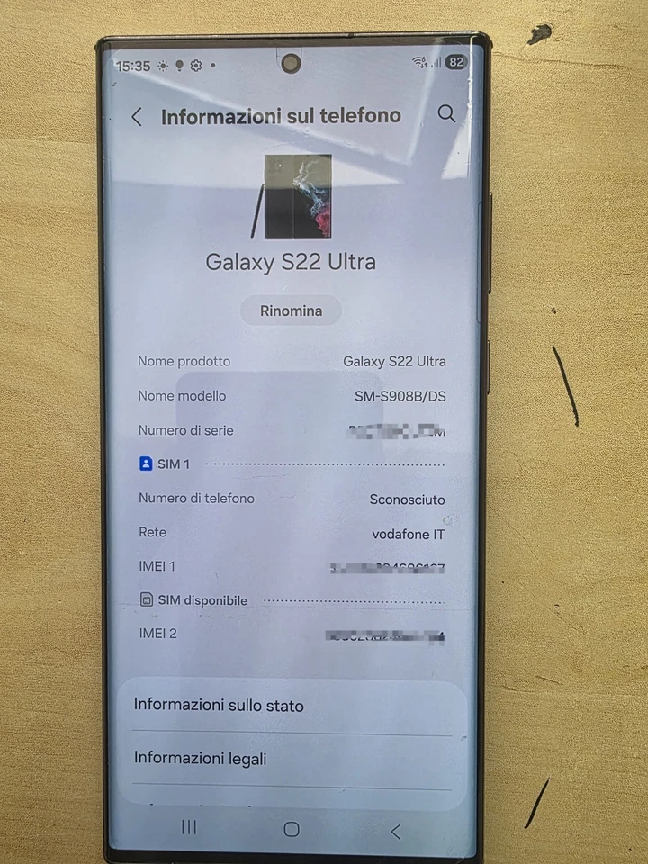 Samsung Galaxy S22 Ultra · 128GB, foto 4 di 5