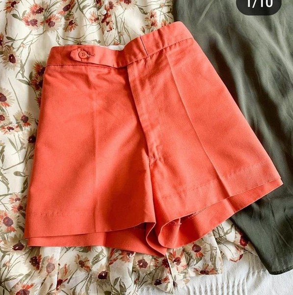 Women Fred Perry Shorts Coral 34 / XS / 42