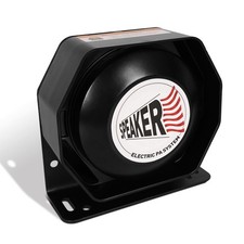 100w Ultra-slim Siren Speaker 8 Ohm 108-134db Pa Horn For Emergency Vehicles...