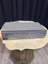 Magnavox DV225MG9 DVD VCR Combo Player 4-Head Hi-Fi Stereo Powers On