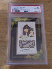 2008 Topps Allen&Ginter JEANETTE LEE RC Framed Mini Auto AGA-JL PSA 10💎MT POP 3