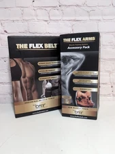 The Flex Belt BMR Abdominal Exercise Ab Toner/Conditioner AND The Flex Arms New