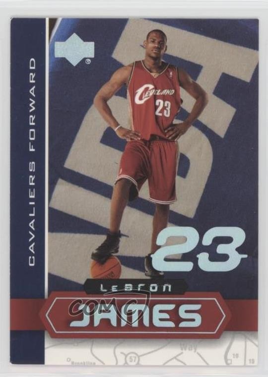 2002-03 Upper Deck UD Superstars Gift Box Bonus LeBron James #LBJ-4 0ls