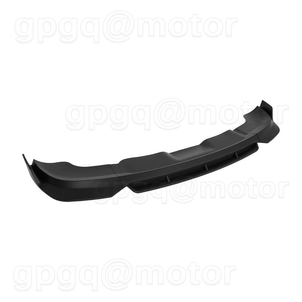 Parachoques delantero negro mate divisor de labios para Jeep Grand Cherokee SRT SRT8 2012-2016 Foto 3 de 4