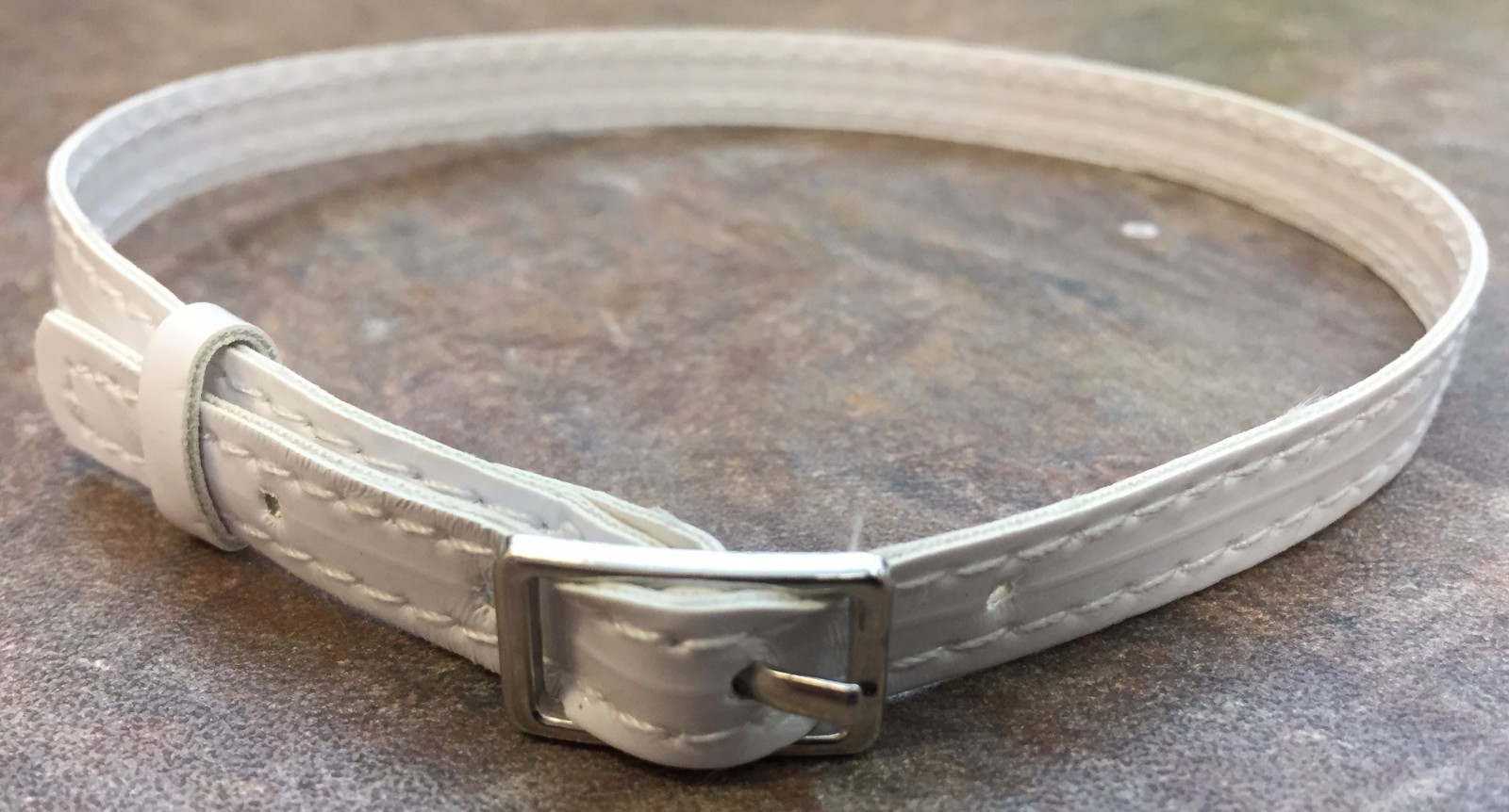 White Belt with Buckle for 18 inch Doll Clothes Girl Accessories