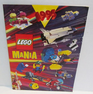 LEGO MANIA 1995 TOY FAIR INDUSTRY DEALER CATALOG AQUANAUTS SPACE CASTLE TOWN +