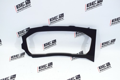 VW Touareg III CR7 Dekorleiste Blende Kombiinstrument Tacho schwarz 761858366