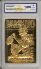 2000 DAN MARINO Miami Dolphins 23K GOLD CARD - GEM-MINT 10 * Lot of 5 *
