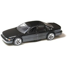 Hot Wheels Black '96 Chevrolet Impala SS Kids Model Diecast Toy Car Nightburnerz