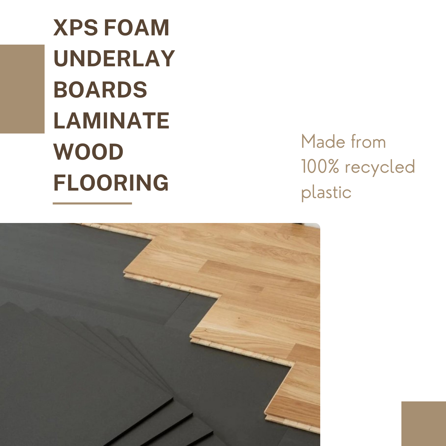 XPS FOAM UNDERLAY BOARDS LAMINATE WOOD FLOORING 5MM 9.76m2 eBay