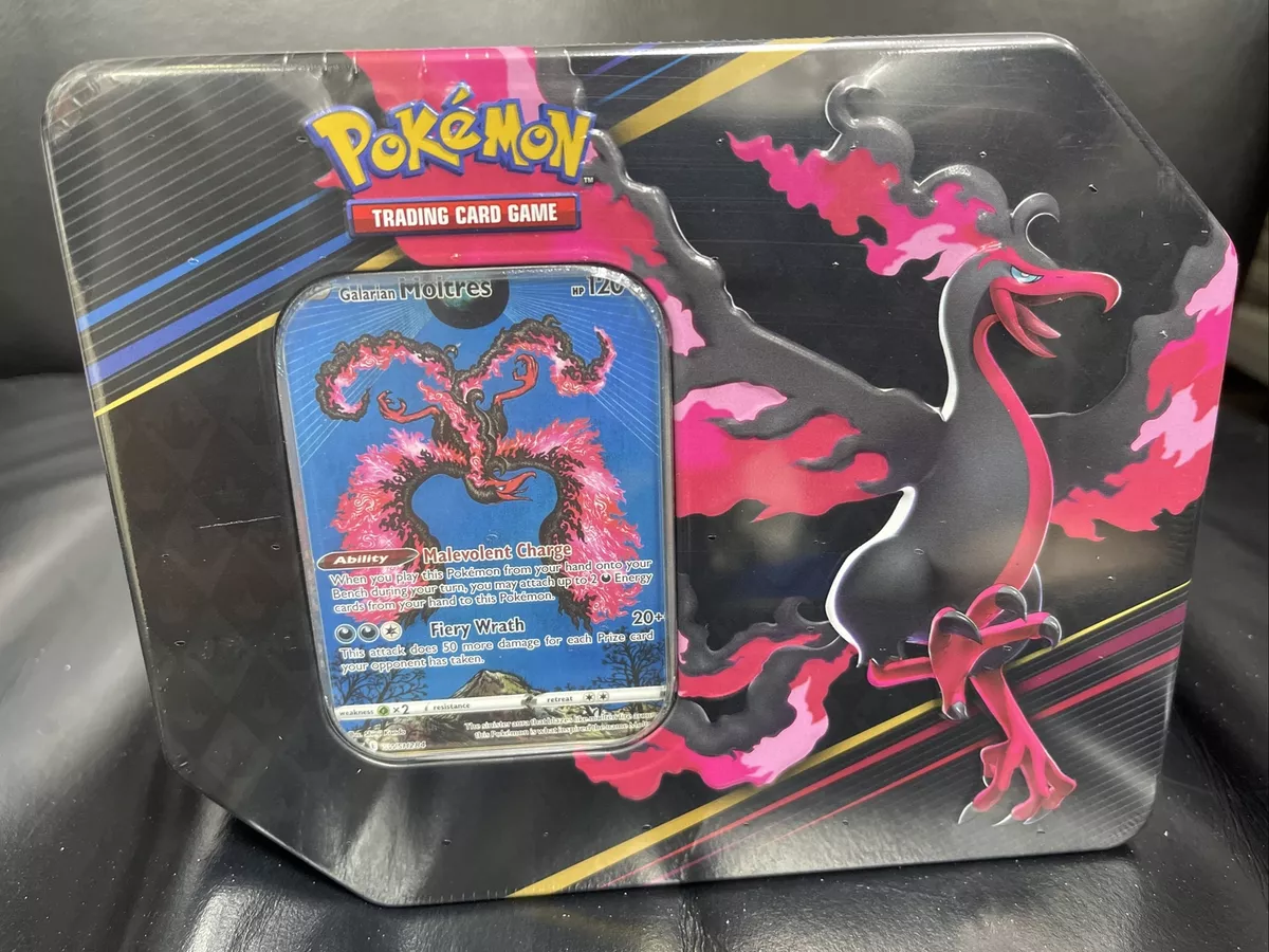  Pokemon TCG: Crown Zenith Tin – Galarian Moltres (1