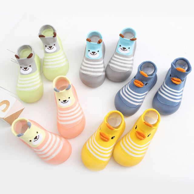 Baby Soft Rubber Sole Shoes Anti-Slip Floor Non-slip Socks Toddler Cartoon Shoes OR11224