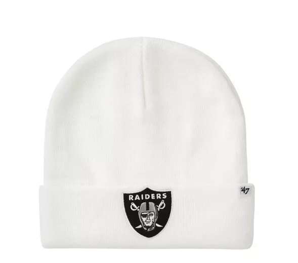 Bonnet Supreme NFL x Raiders x '47 BLANC NEUF !