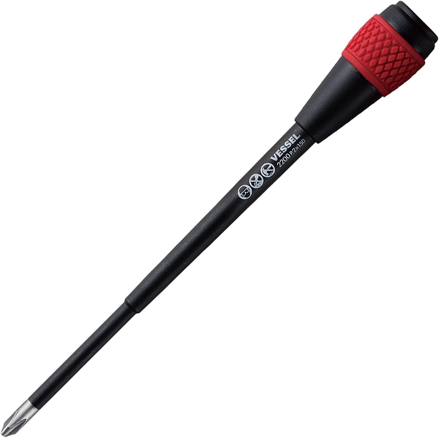 VESSEL Ball Ratchet Driver Replacement Shaft 2200B +2�~150 Official Exclusive